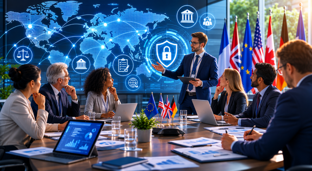 Freedom of Choice and Public Interest – policymakers and legal experts discussing consumer rights, digital regulation, and responsible online casino governance.
